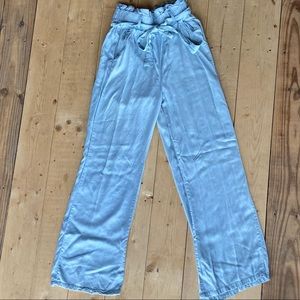 Chambray Pants